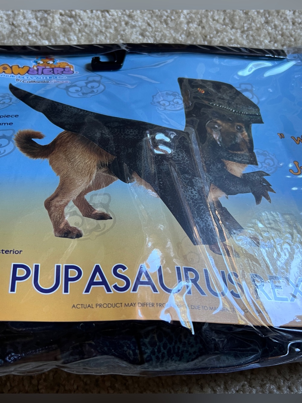 Pupasauresrex Costume for Dog